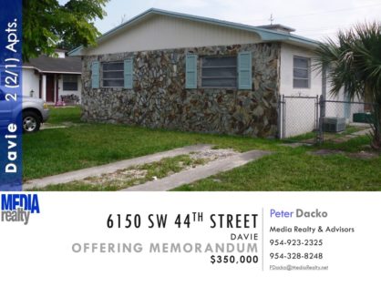 Done Deal | Davie Duplex 2 (2/1) Apartments
