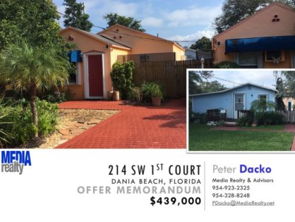 Done Deal | 3 Well Maintained Bungalows  Dania Beach | East of Dixie