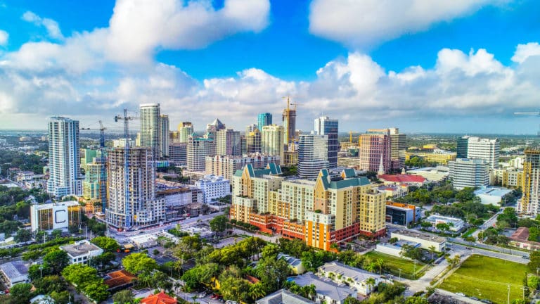 Ft Lauderdale, Florida, USA Skyline
