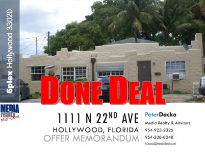 Value Add 6plex | Hollywood 33020 | $104,000 per Unit | Done Deal