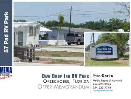 Dew Drop Inn RV Park 57 Pads | 8791 Highway 78 West, Okeechobee, FL 34974